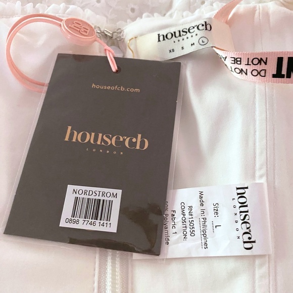 NEW House of CB Catalina Top White Large - Picture 16 of 17